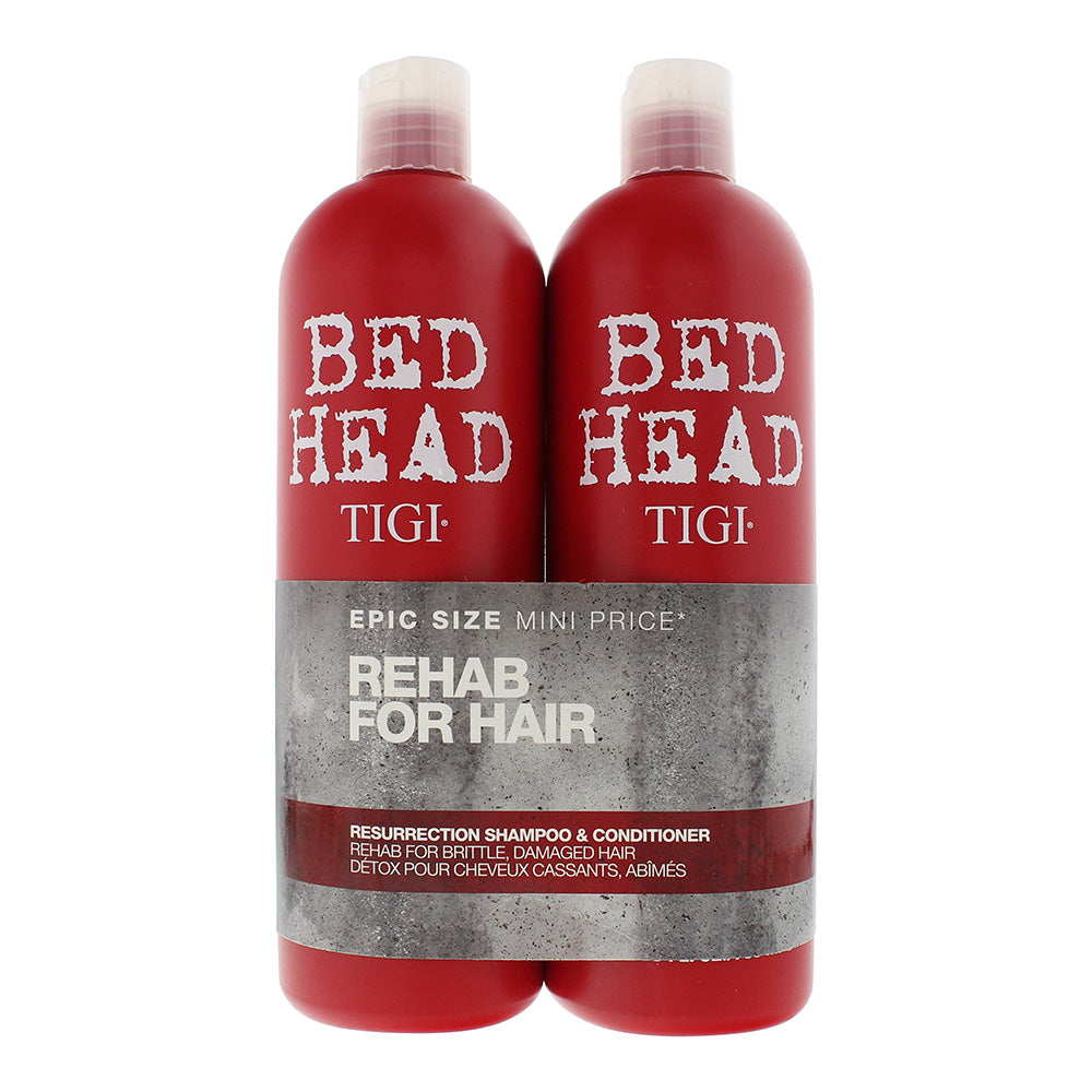Tigi Bed Head Resurrection Shampoo Conditioner 750ml Duo Pack TIGI