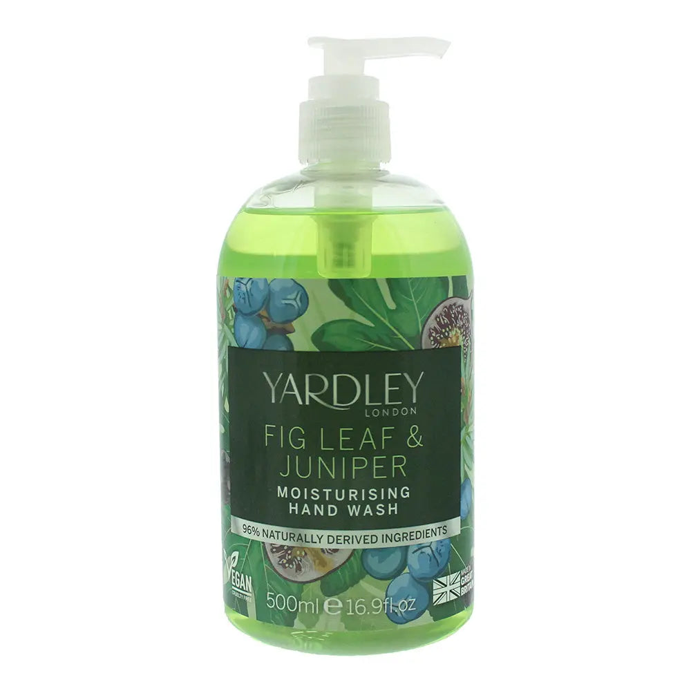 Yardley Fig Leaf Juniper Milk Botanical Hand Wash 500ml Yardley