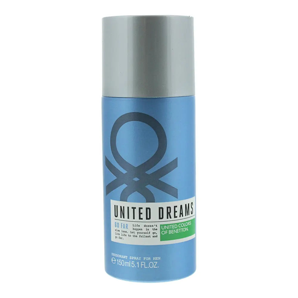 United Colors Of Benetton United Dreams, Go Far Deodorant Spray 150ml For Men Benetton