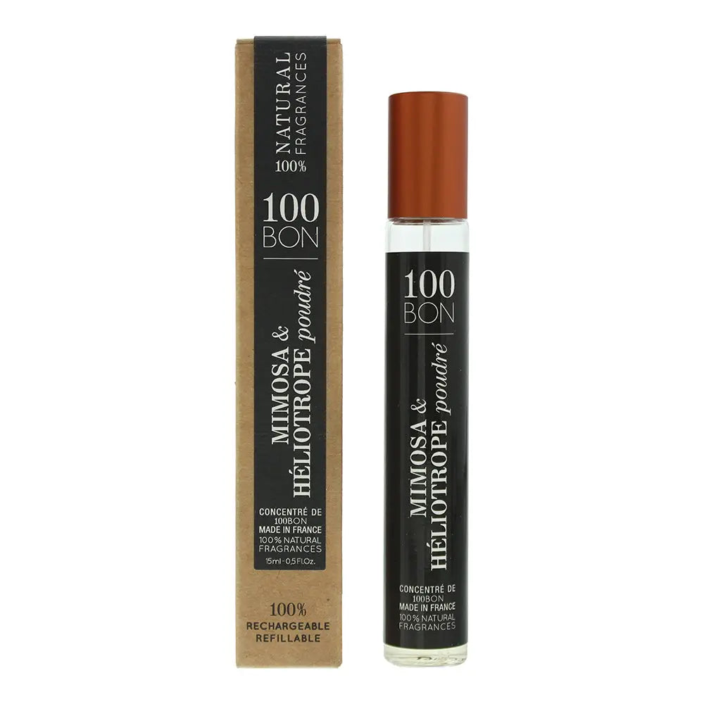 100 Bon Mimosa Heliotrope Poudre Refillable Eau De Parfum 15ml 100 Bon