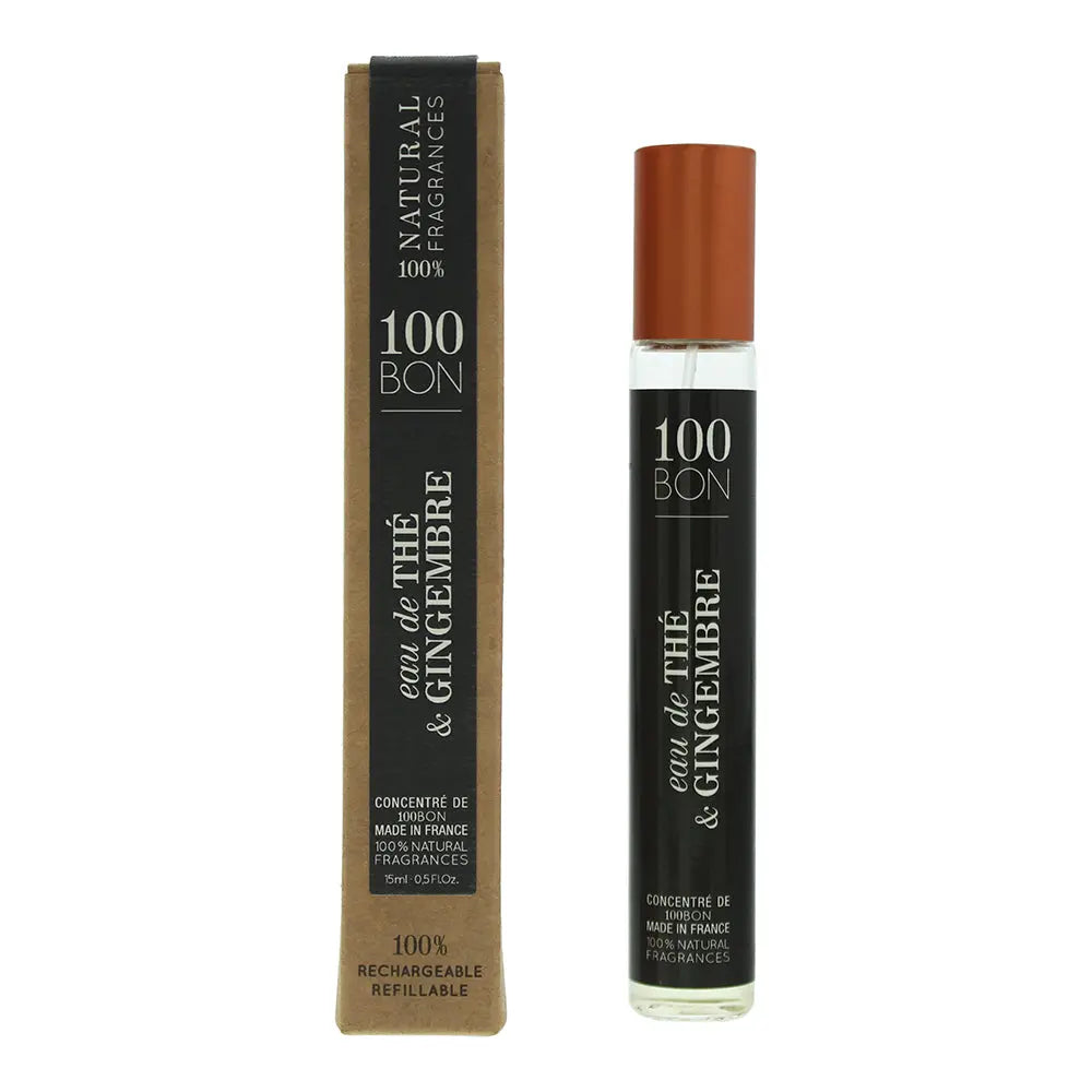 100 Bon Eau De The Gingembre Refillable Eau De Parfum 15ml 100 Bon
