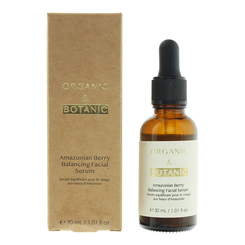 Organic Botanic Amazonian Berry Balancing Facial Serum 30ml Organic and Botanic