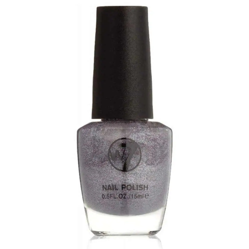 W7 Cosmetics Glitter Nail Polish 15ml - 99 Moondust W7 Cosmetics