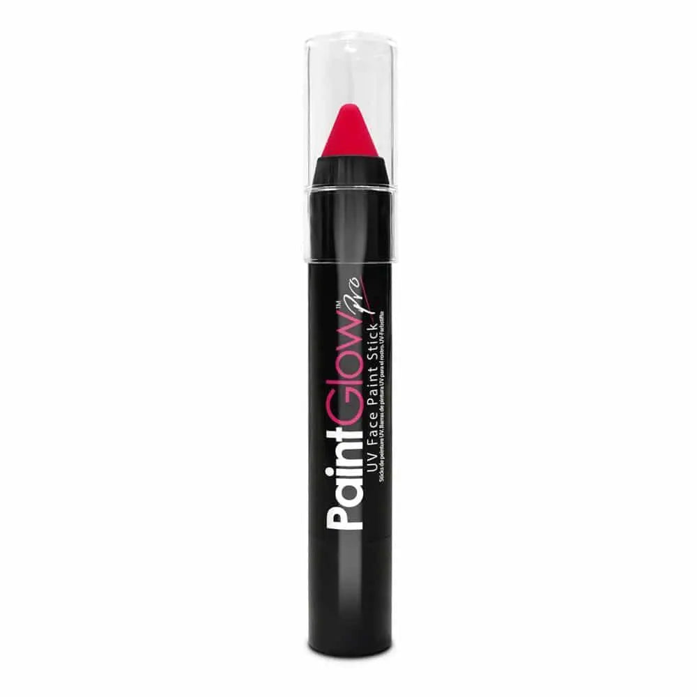 PaintGlow Pro UV Face & Body Paint Stick - Pink PaintGlow