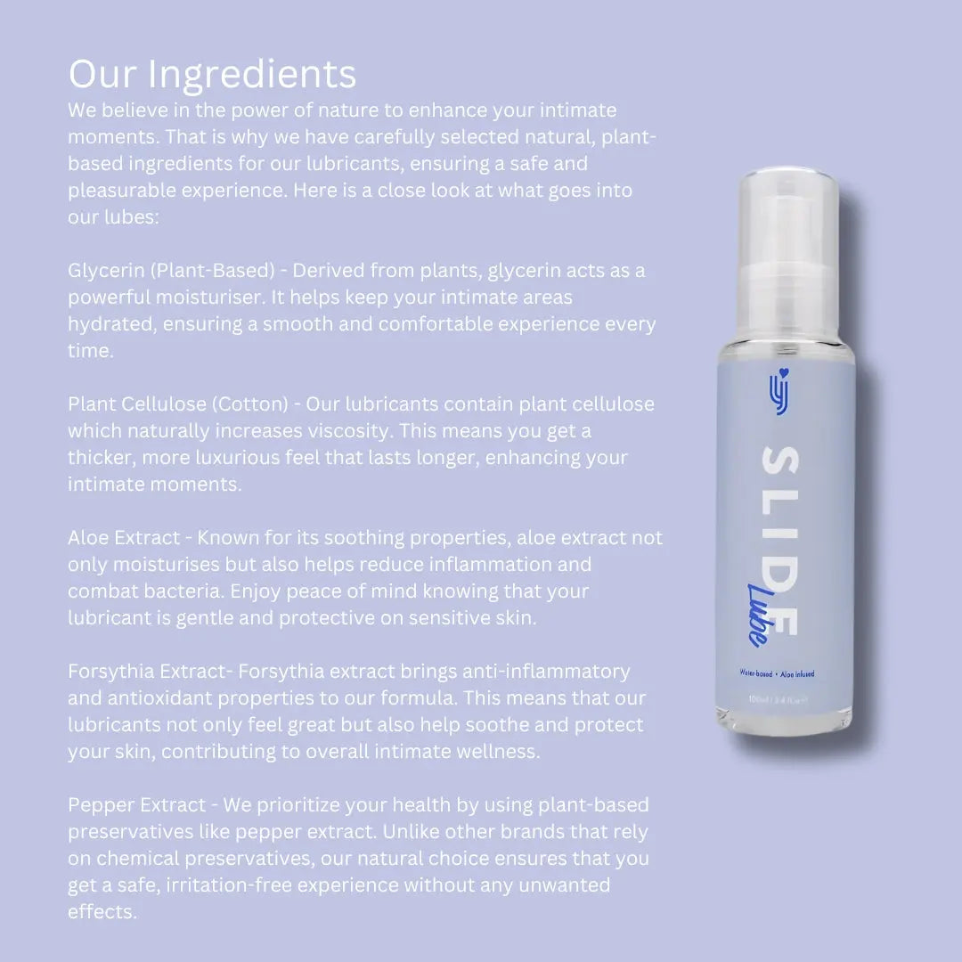 Loving Joy Slide Water Based Lubricant 100ml Loving Joy Lubricants