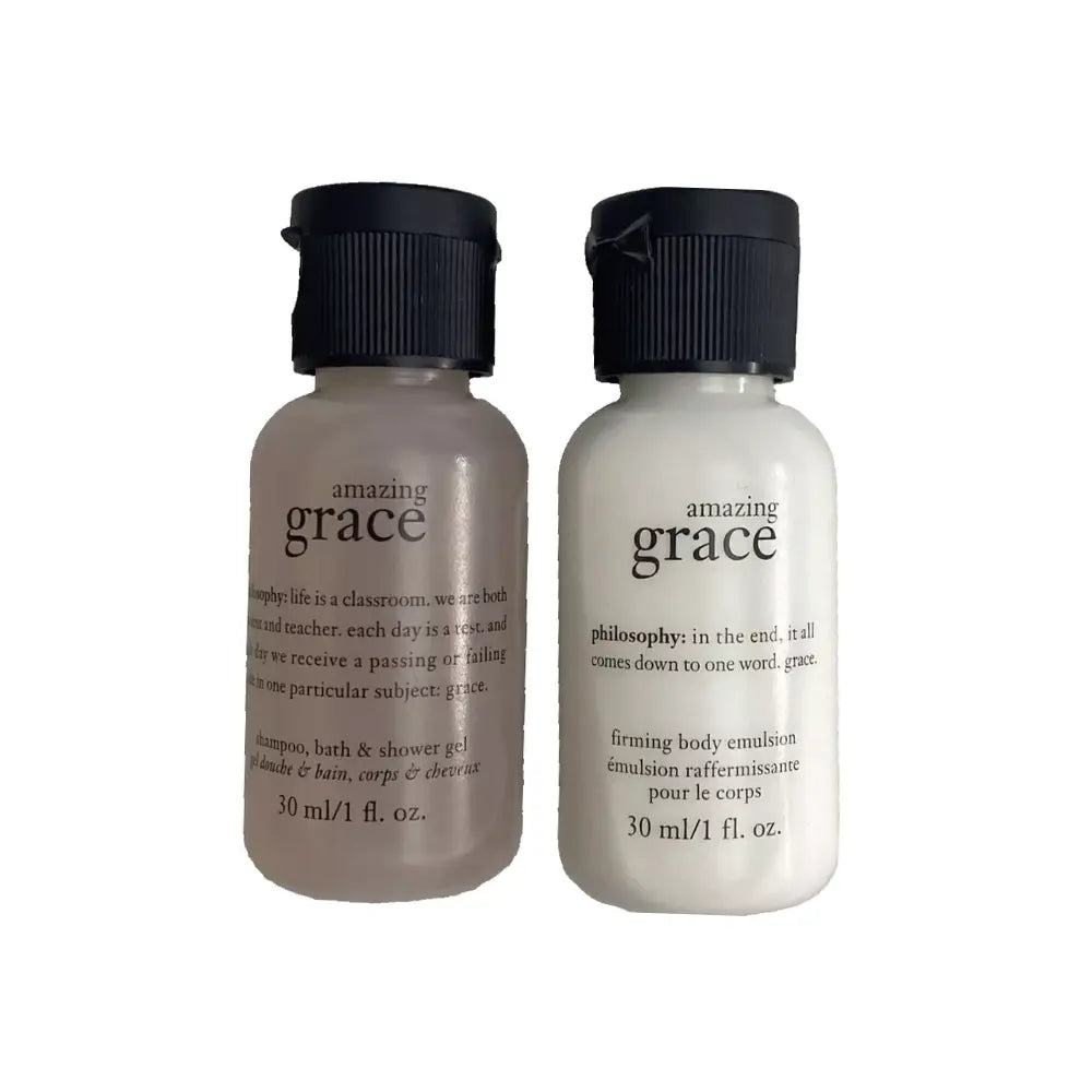 PHILOSOPHY AMAZING GRACE SET: 1 x FIRMING BODY EMULSION 30ML + SHOWER GEL 30ML Philosophy