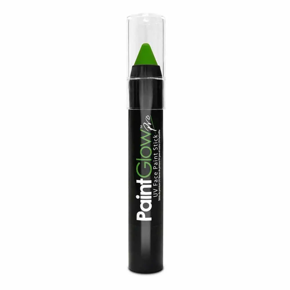 PaintGlow Pro UV Face & Body Paint Stick - Green PaintGlow