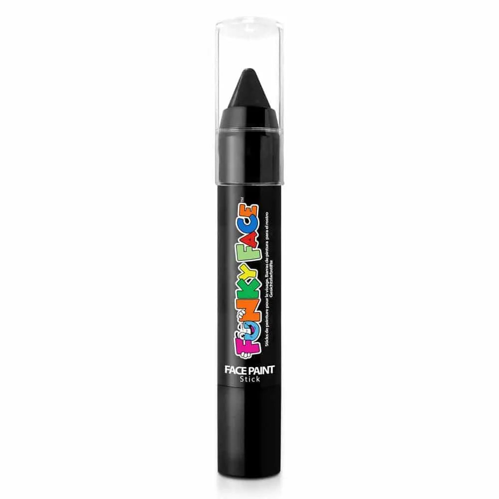 Funky Face by PaintGlow Face Paint Stick - Black PaintGlow