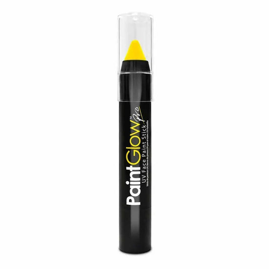 PaintGlow Pro UV Face & Body Paint Stick  - Yellow PaintGlow