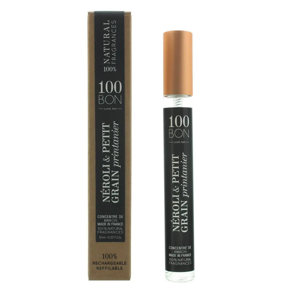 100 Bon Néroli  Petit Grain Printanier Concentré Refillable Eau de Parfum 10ml 100 Bon