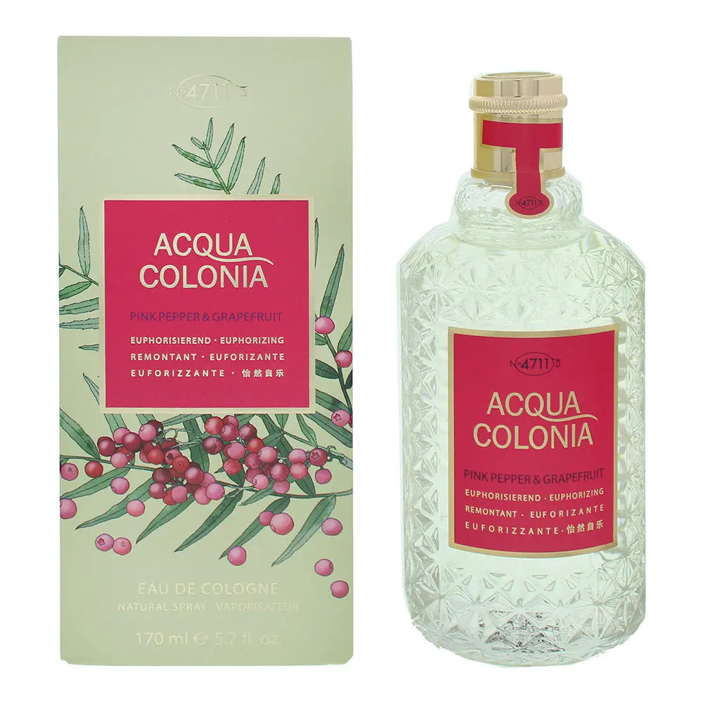 4711 Acqua Colonia Pink Pepper  Grapefruit Eau de Cologne 170ml 4711
