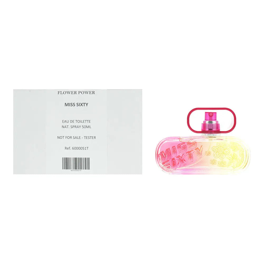 Miss Sixty Flower Power Tester Eau De Toilette 50ml