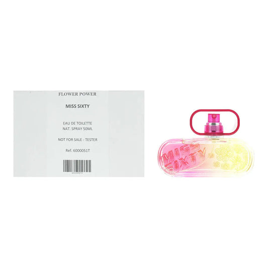 Miss Sixty Flower Power Tester Eau De Toilette 50ml