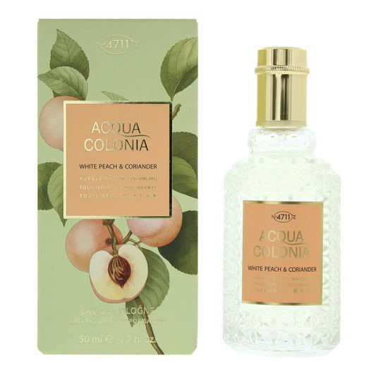 4711 Acqua Colonia White Peach  Coriander Eau De Cologne 50ml 4711