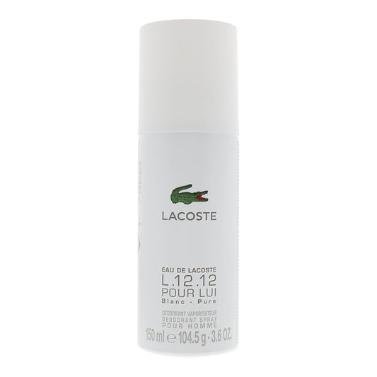 Lacoste Eau De Lacoste L.12.12 Pour Lui Blanc Deodorant Spray 150ml Lacoste