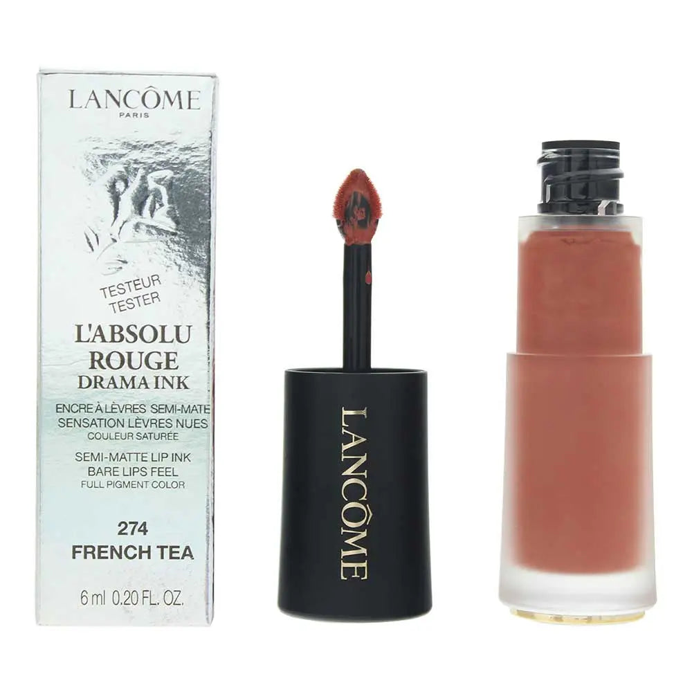 Lancôme L'Absolu Rouge Drama Ink Tester 274 French Tea Liquid Lipstick 6ml