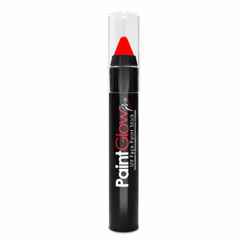 PaintGlow Pro UV Face & Body Paint Stick  - Red PaintGlow