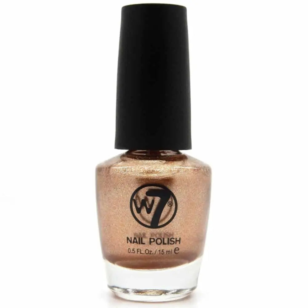 W7 Cosmetics Glitter Nail Polish 15ml  - 162 Royal W7 Cosmetics