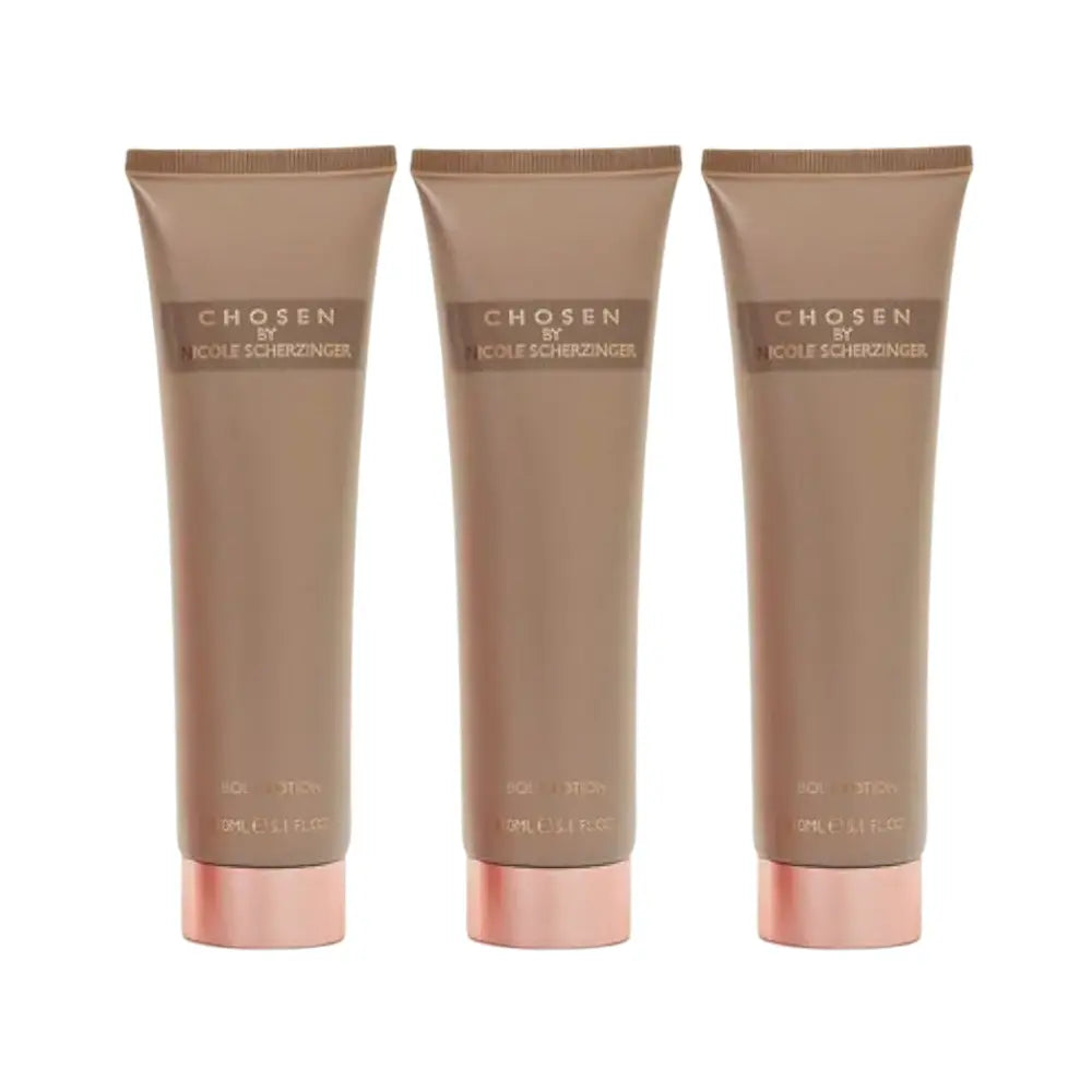 Nicole Scherzinger Chosen Fragranced Body Lotion 150ml Pack of 3 Nicole Scherzinger