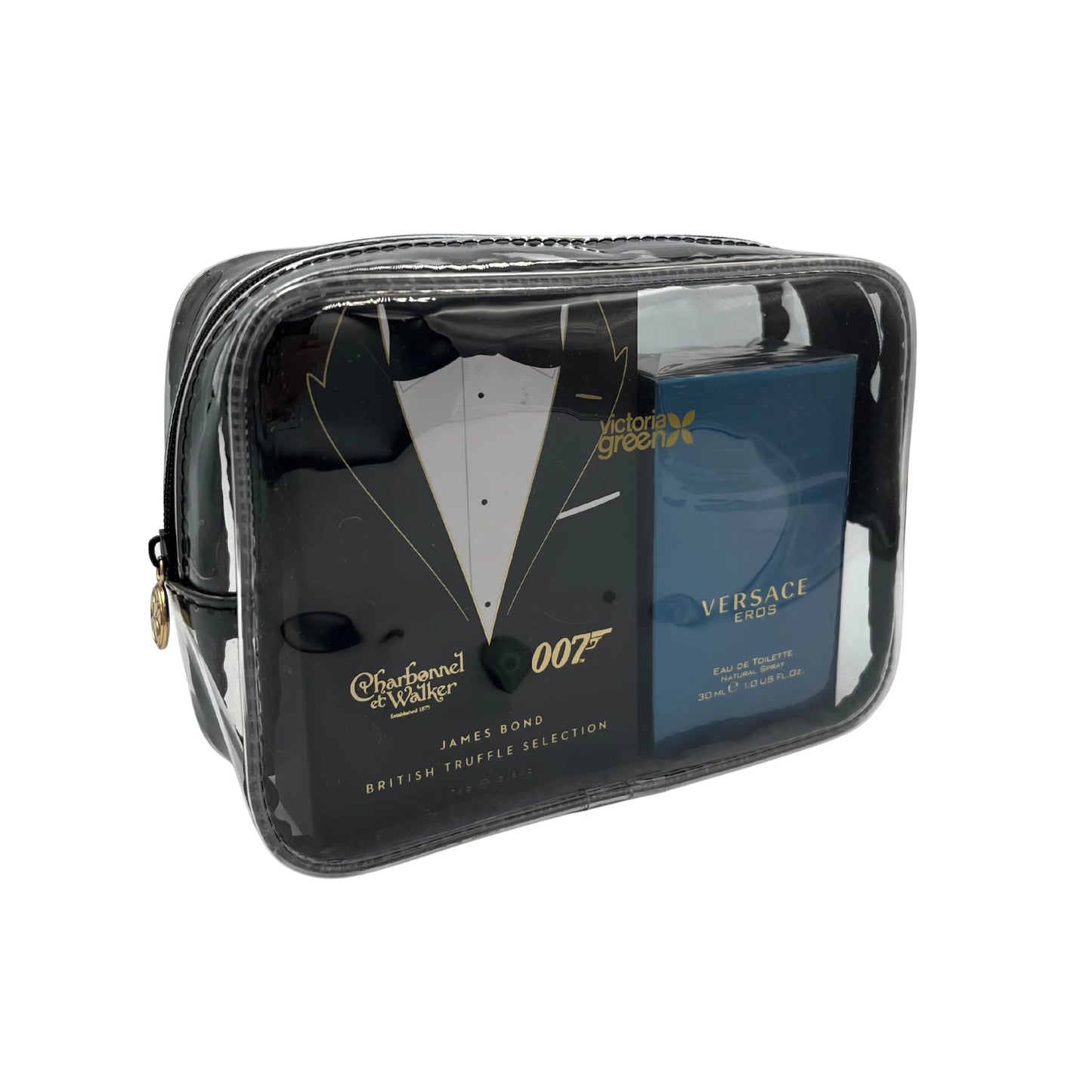 Victoria Green Small Clear Beauty Kit Case set of 2 Victoria Green