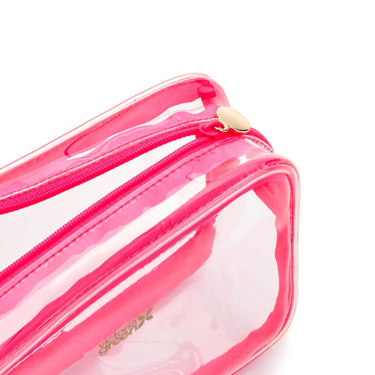 Victoria Green Small Clear Beauty Kit Case set of 2 Victoria Green