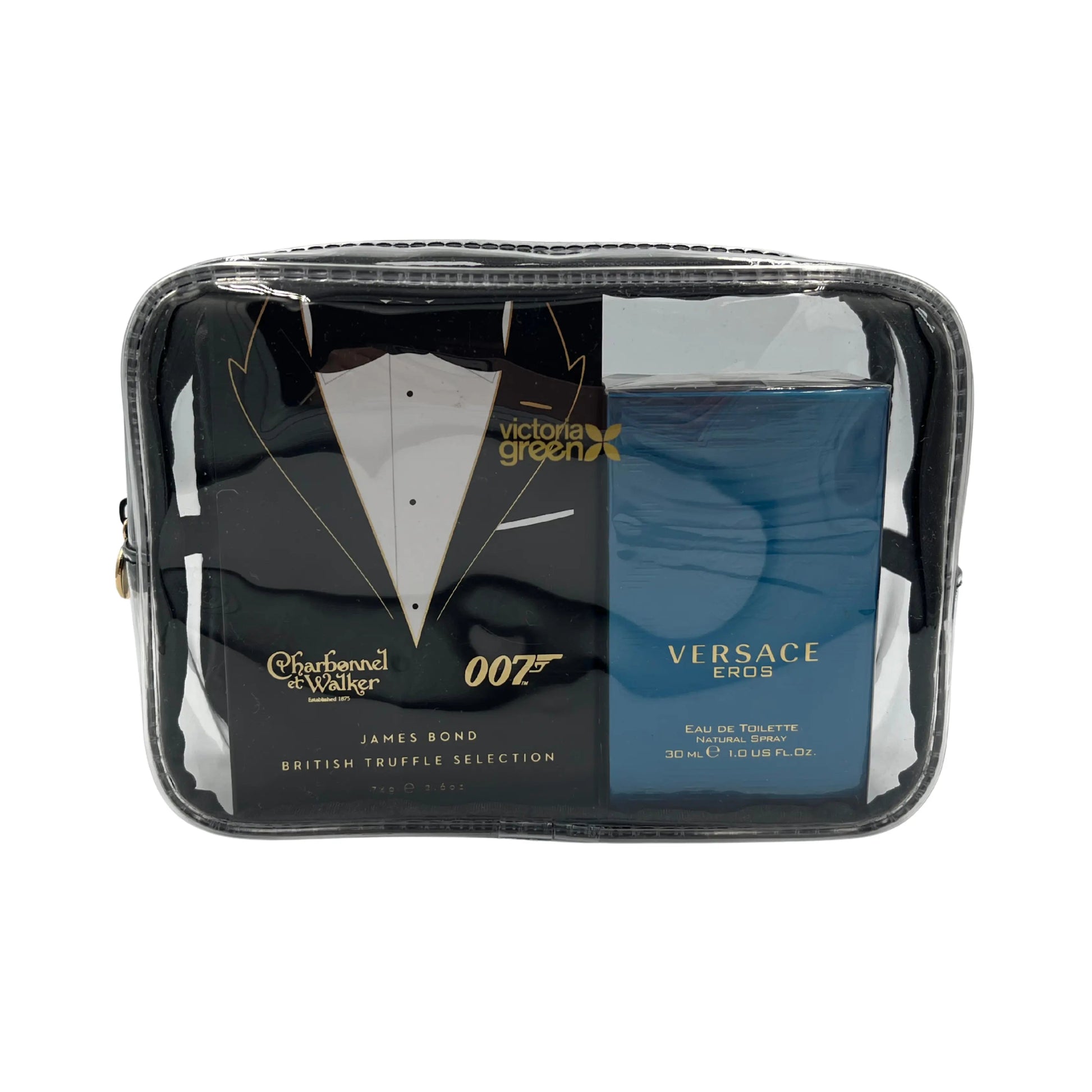 Victoria Green Small Clear Beauty Kit Case set of 2 Victoria Green