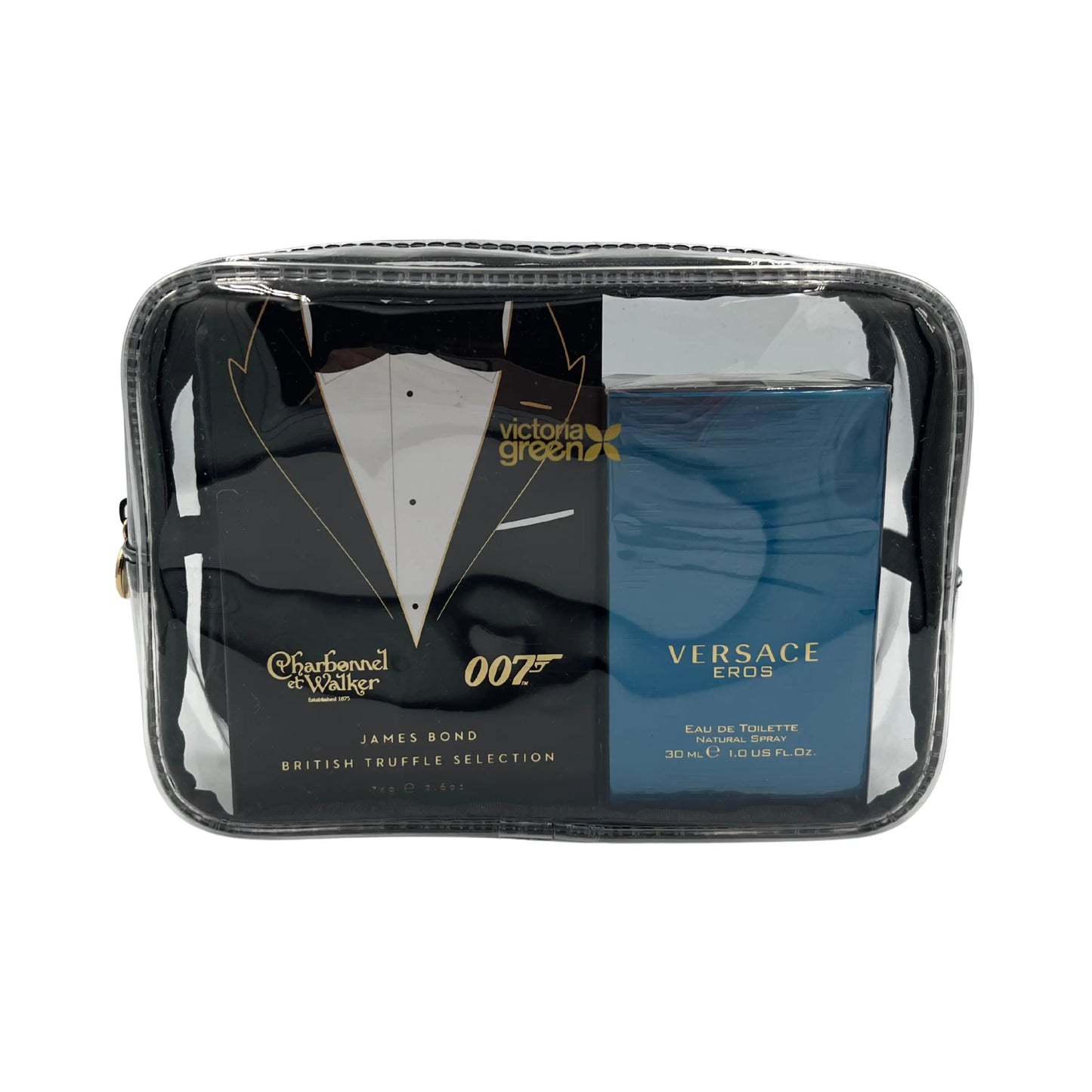 Victoria Green Small Clear Beauty Kit Case set of 2 Victoria Green
