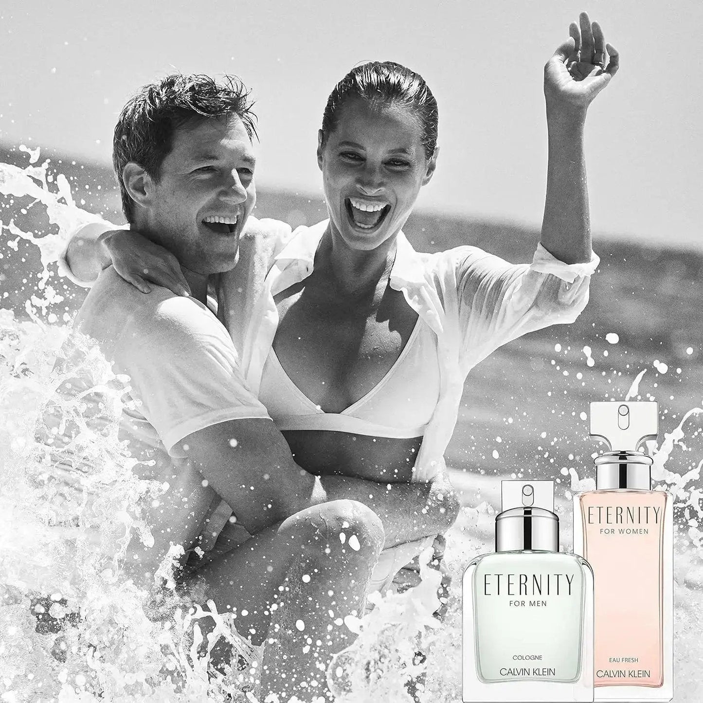 Calvin Klein Fragrances Him & Her 100ml Eternity Duo + FREE Gift Calvin Klein