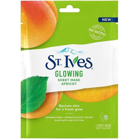St.Ives Glowing Sheet Mask 1 Pack - Apricot St. Ives