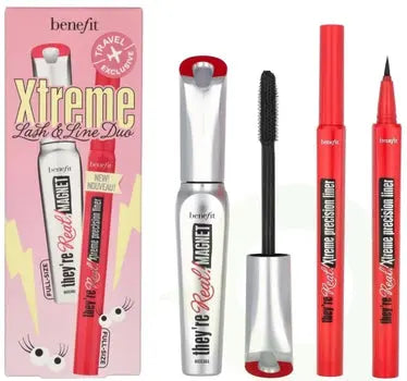 benefit They’re Real Xtreme Lash & Line Duo Black Eyeliner 0.35ml +  Black Mascara 8.5g benefit Cosmetics