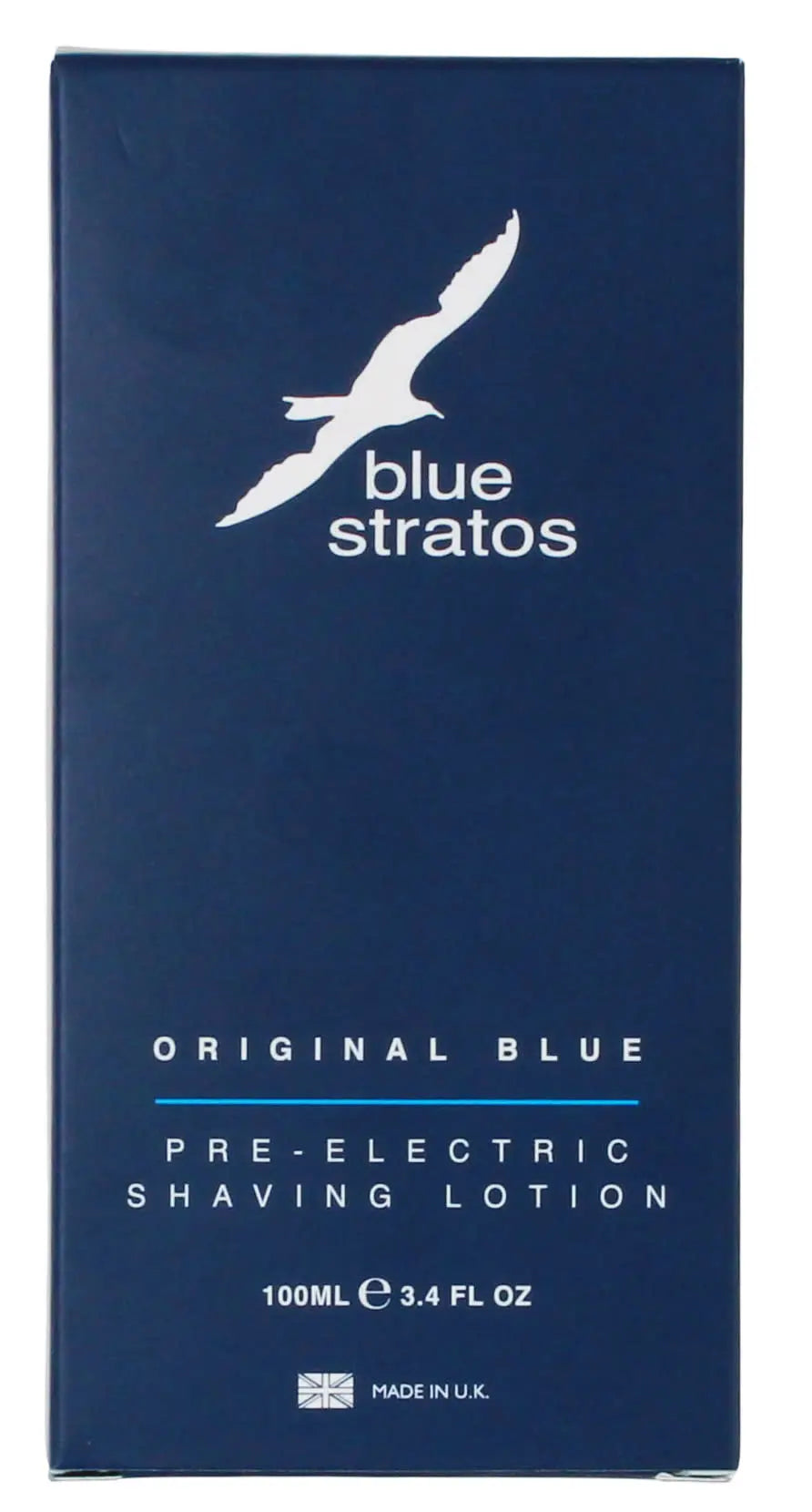 BLUE STRATOS 100ML PRE-ELECTRIC SHAVING LOTION ORIGINAL BLUE - Pack of 6