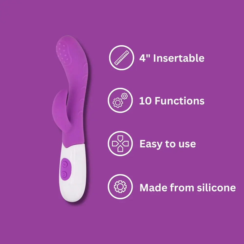 Jessica Rabbit Textured Rabbit Vibrator Loving Joy