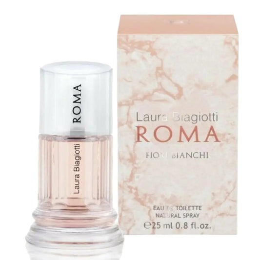Laura Biagiotti Roma Fiori Bianchi Eau De Toilette 25ml Laura Biagiotti