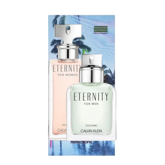 Calvin Klein Fragrances Him & Her 100ml Eternity Duo + FREE Gift Calvin Klein