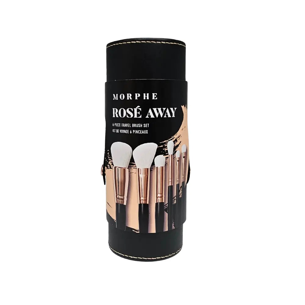 Morphe Rose Away 6-Piece Travel Makeup Brush Set