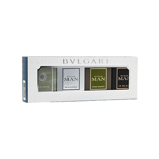 Bvlgari Men's Miniature Set Gift Set Fragrances 4 x 50ml