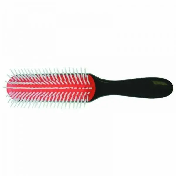 Head Jog 08 7-Row Styling Brush Pink Head Jog