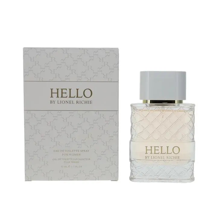 Lionel Richie Hello Eau de Toilette Spray for Women 50ml Damaged Box Lionel Richie