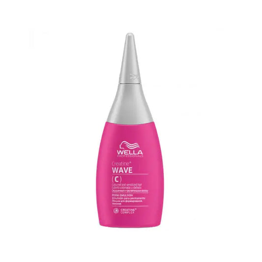 Wella Creatine+Wave Perm Emulsion for Coloured and Sensitized Hair 75ml Wella